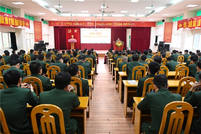 Bộ CHQS tỉnh - Bộ Chỉ huy BĐBP tỉnh Quảng Ninh khai mạc tập huấn cán bộ năm 2023