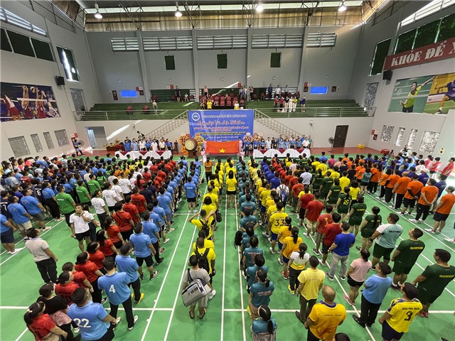 Tưng bừng khai mạc ngày hội VHTT công nhân, viên chức, lao động tỉnh Quảng Ninh lần thứ XI năm 2023 - Cụm Thành phố Uông Bí 