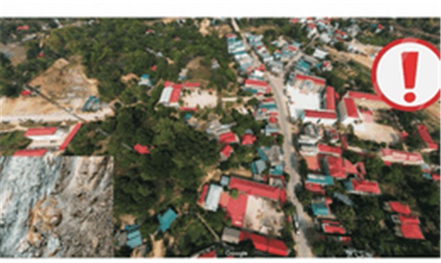 Bất ngờ phát hiện vật thể nghi là bom ngay trong khuôn viên trường tiểu học