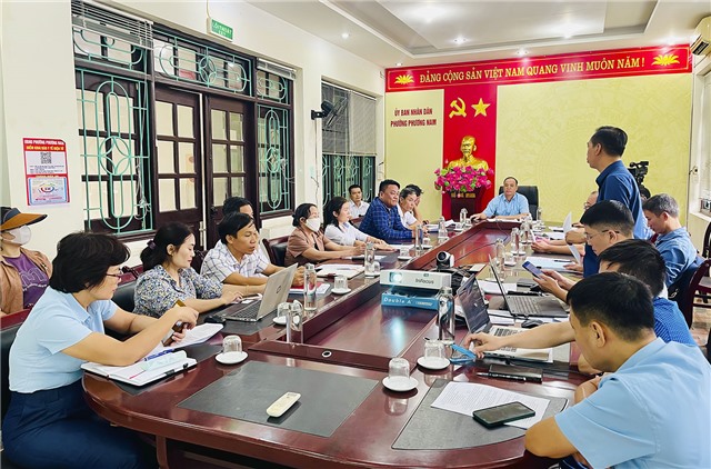 Thành phố đối thoại với các hộ gia đình còn vướng mắc trong công tác GPMB thực hiện dự án Tuyến đường Yên Tử kéo dài