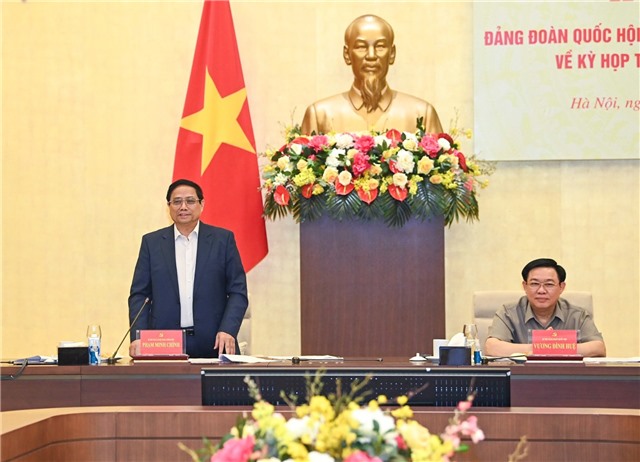 Hội nghị Đảng đoàn Quốc hội và Ban cán sự Đảng Chính phủ về Kỳ họp thứ 6, Quốc hội khóa XV