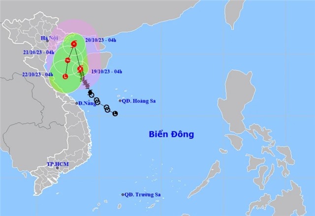 Bão số 5 diễn biến phức tạp, có khả năng mạnh thêm