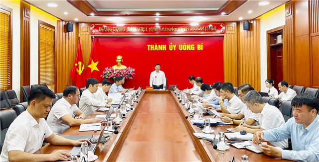 Hội nghị Ban Thường vụ Thành ủy định kỳ tháng 10