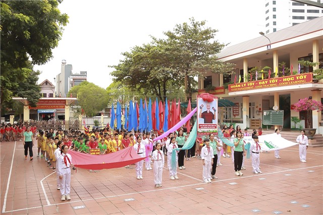 Trường Tiểu học Lê Lợi khai mạc Hội khỏe Phù Đổng cấp trường năm học 2023-2024