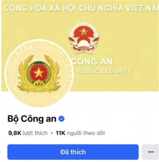 Ra mắt Trang thông tin Bộ Công an trên nền tảng Facebook