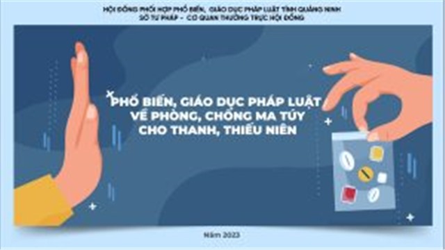 (Video) Phổ biến, giáo dục pháp luật về phòng, chống ma túy cho thanh, thiếu niên