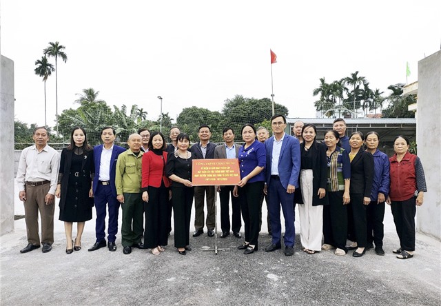 Phường Phương Đông Khánh thành công trình thể dục thể thao ngoài trời 