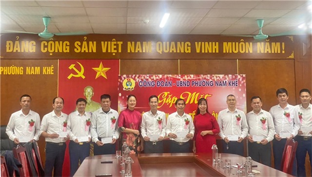 Công đoàn phường Nam Khê tổ chức Gặp mặt kỷ niệm Ngày Quốc tế đàn ông 19/11