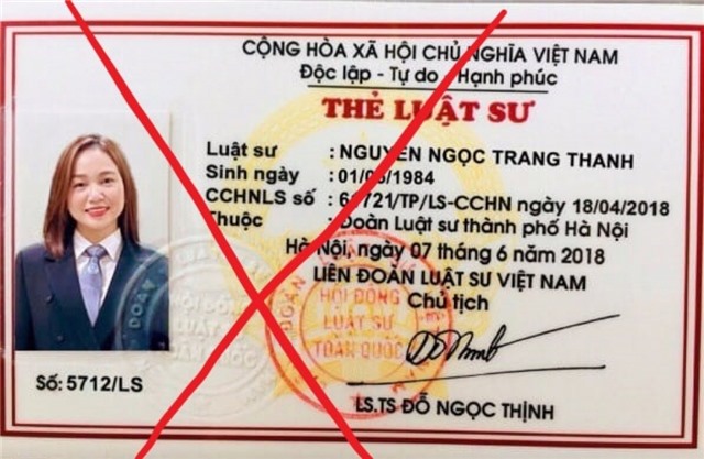 Giả danh luật sư để lừa đảo