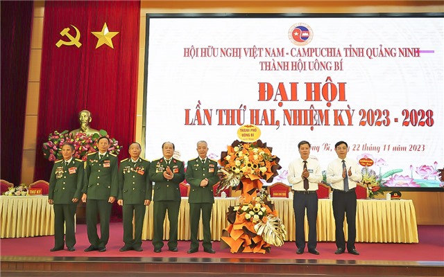 Đại hội lần thứ 2 Hội Hữu nghị Việt Nam - Campuchia Thành phố Uông Bí, nhiệm kỳ 2023-2028 