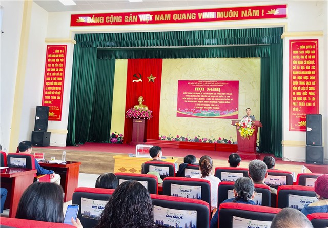 Hội nghị bốc thăm xác định vị trí tái định cư thực hiện Dự án Tuyến đường Yên Tử kéo dài đoạn từ quốc lộ 18A đến quốc lộ 10 và đường 10 làn xe, thành phố Uông Bí