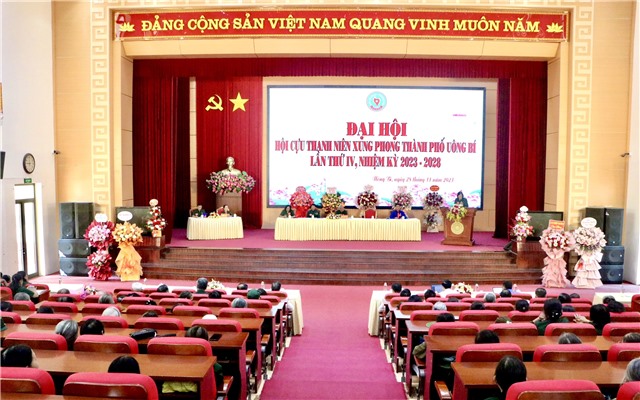 Đại hội Hội cựu Thanh niên xung phong thành phố Uông Bí lần thứ IV, nhiệm kỳ 2023 - 2028