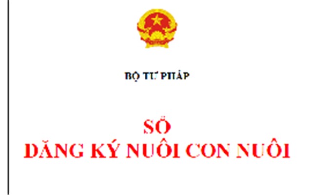 Mẫu giấy tờ nuôi con nuôi mới áp dụng từ 30/11/2023