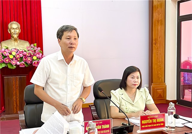 Đoàn công tác của Ủy ban MTTQ tỉnh làm việc với thành phố về tổ chức khảo sát, nắm tình hình phục vụ phản biện xã hội