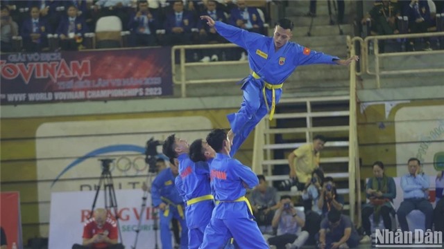 Việt Nam nhất toàn đoàn tại giải vô địch Vovinam thế giới lần VII