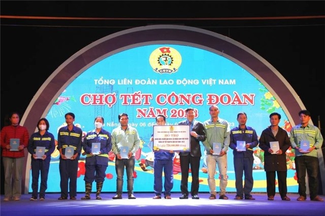 Thiết thực chăm lo đoàn viên, người lao động tại "Chợ Tết Công đoàn năm 2024"