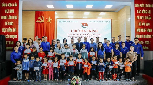 Đoàn Thanh niên xã Thượng Yên Công tổ chức Chương trình tình nguyện mùa đông năm 2023 và Xuân tình nguyện năm 2024