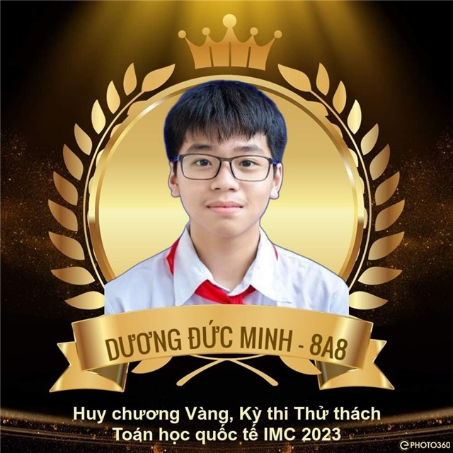 Học sinh Trường THCS Trần Quốc Toản tiếp tục ghi danh trên đấu trường Toán học Quốc tế