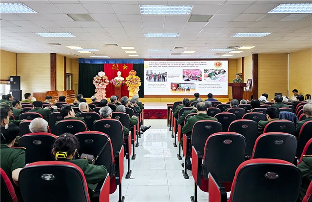 Hội CCB phường Quang Trung gặp mặt kỷ niệm 34 năm thành lập Hội CCB Việt Nam