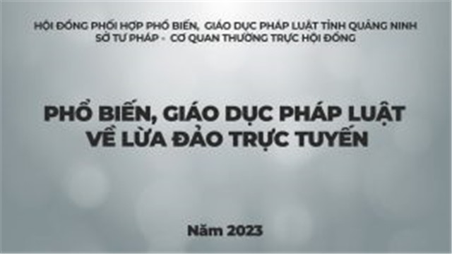 (Video) Phổ biến, giáo dục pháp luật về phòng, chống lừa đảo qua mạng