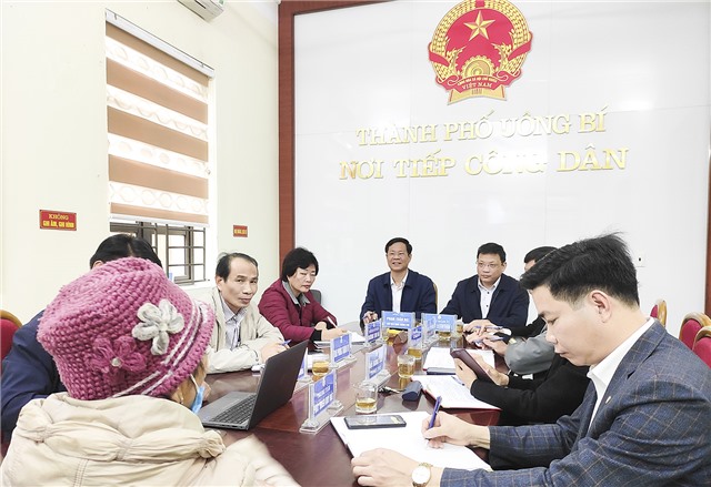 Thành phố tiếp công dân định kỳ giữa tháng 2