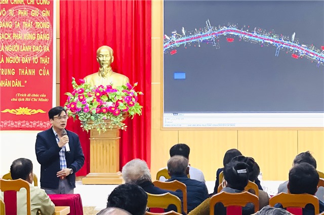 Hội nghị lấy ý kiến Nhân dân về công trình chỉnh trang tuyến phố tại phường Thanh Sơn