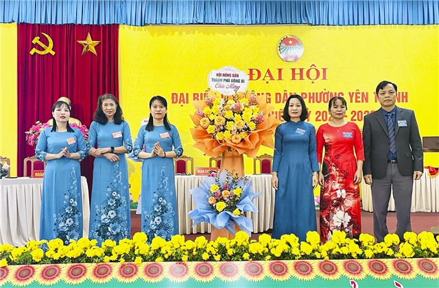 Đại hội đại biểu Hội Nông dân phường Yên Thanh lần thứ V, nhiệm kỳ 2023-2028