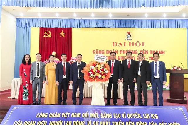 Đại hội công đoàn phường Yên Thanh lần thứ VI nhiệm kỳ 2023-2028