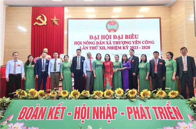 Đại hội Hội Nông dân xã Thượng Yên Công lần thứ XII, nhiệm kỳ 2023-2028