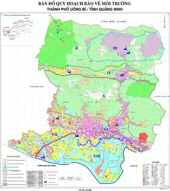 Quyết định "Về việc phê duyệt Quy hoạch bảo vệ môi trường thành phố Uông Bí tỉnh Quảng Ninh đến năm 2020, tầm nhìn đến năm 2030"