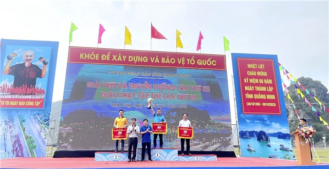 TP Uông Bí nhất toàn đoàn tại Giải Việt dã truyền thống lần thứ 52 và giải chạy tập thể lần thứ 29 năm 2023