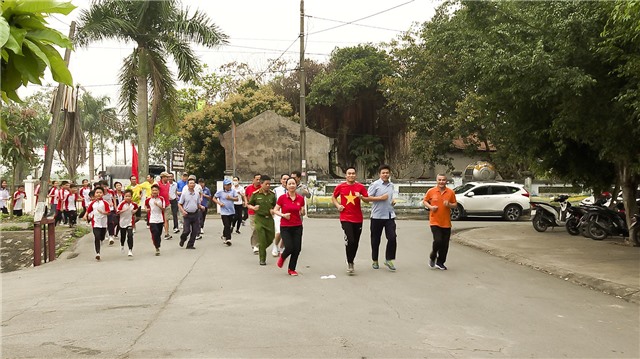 Phường Trưng Vương phát động cuộc vận động "Toàn dân rèn luyện thân thể theo gương Bác Hồ vĩ đại" và Ngày chạy Olympic vì sức khỏe toàn dân năm 2023