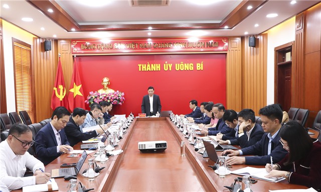 Hội nghị BTV Thành uỷ tháng 3/2023