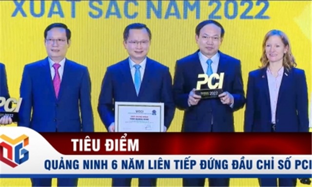Tỉnh Quảng Ninh đón nhận Cúp Quán quân PCI lần thứ 6