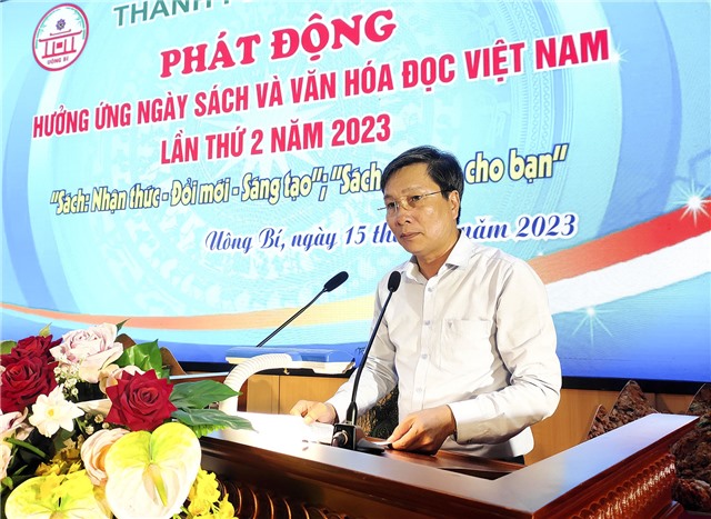 Thành phố Uông Bí phát động hưởng ứng Ngày sách và văn hoá đọc Việt Nam năm 2023
