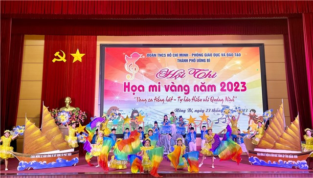 Sôi nổi Hội thi “Họa mi vàng” thành phố Uông Bí năm 2023