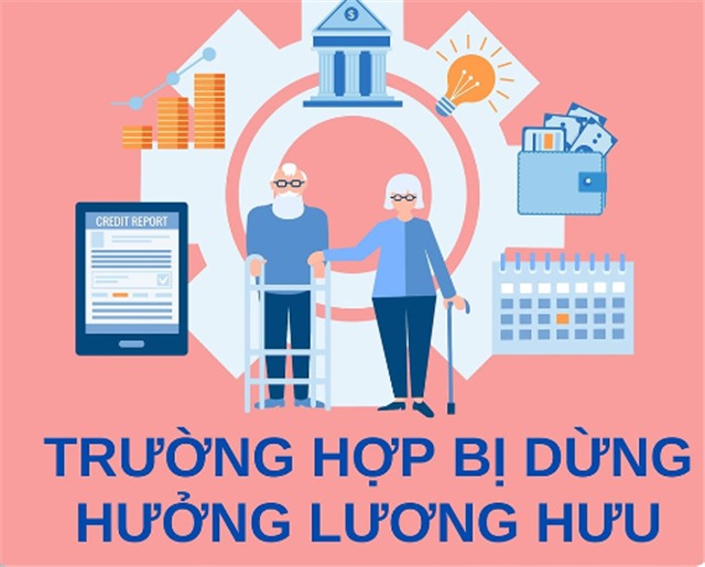 Những ai sẽ bị tạm dừng hưởng lương hưu hàng tháng?