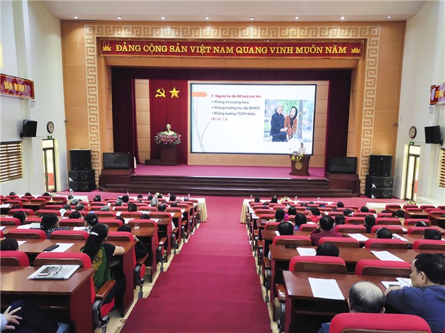 Hội nghị tập huấn về trợ giúp xã hội