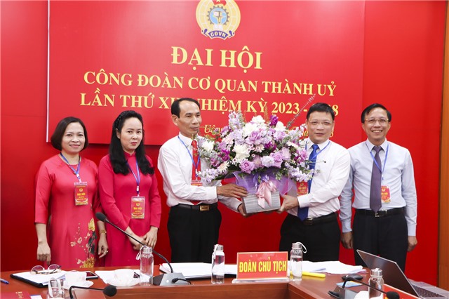 Công đoàn cơ quan Thành uỷ Đại hội lần thứ XII, nhiệm kỳ 2023-2028