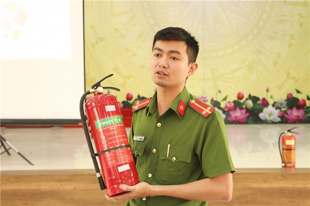 Phường Phương Nam: Huấn luyện nghiệp vụ phòng cháy, chữa cháy cho lực lượng dân phòng