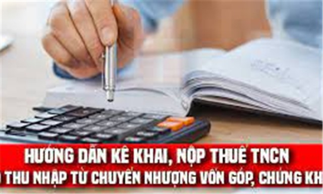 Hướng dẫn khai thuế Thu nhập cá nhân từ thừa kế chứng khoán