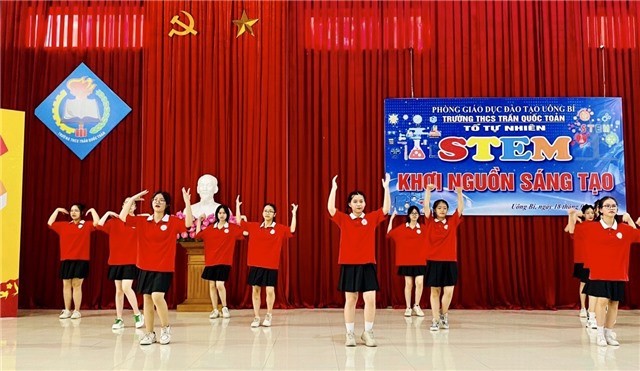 Trường THCS Trần Quốc Toản tổ chức Ngoại khóa “STEM – Khơi nguồn sáng tạo” 
