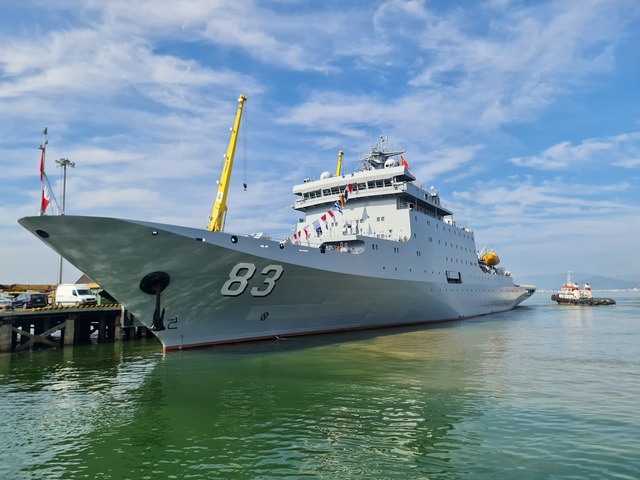Tàu Hải quân Trung Quốc thăm xã giao thành phố Đà Nẵng