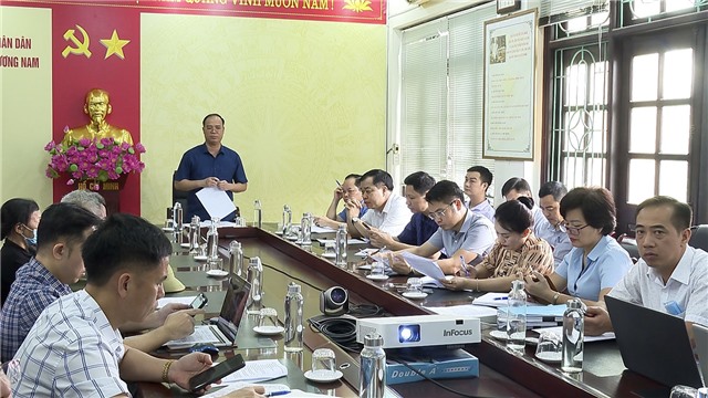 UBND thành phố đối thoại với các hộ dân Phương Nam liên quan đến dự án đường Yên Tử kéo dài