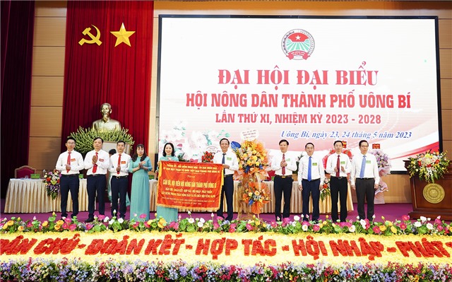 Đại hội đại biểu Hội Nông dân thành phố Uông Bí lần thứ XI, nhiệm kỳ 2023-2028