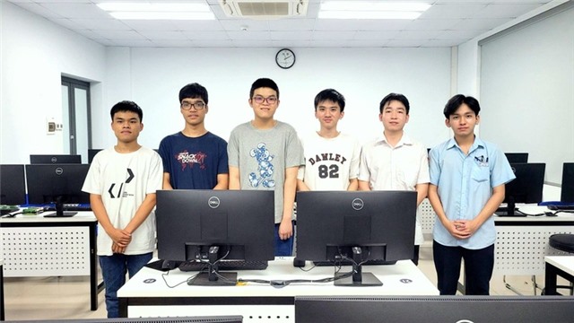 Sáu học sinh đoạt huy chương tại Olympic Tin học châu Á Thái Bình Dương