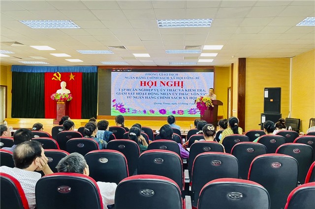 Tập huấn nghiệp vụ tín dụng chính sách xã hội năm 2023