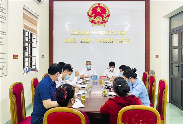 Thành phố tiếp công dân định kỳ tháng 5 năm 2023