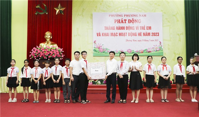Phường Phương Nam phát động Tháng hành động vì trẻ em và khai mạc các hoạt động hè năm 2023
