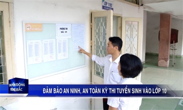 Đảm bảo an ninh, an toàn Kỳ thi tuyển sinh vào lớp 10
